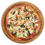 Spicy Vegetable Pizza  10" 