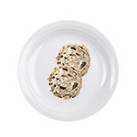 2 Scoops Plain Cookie Dough 